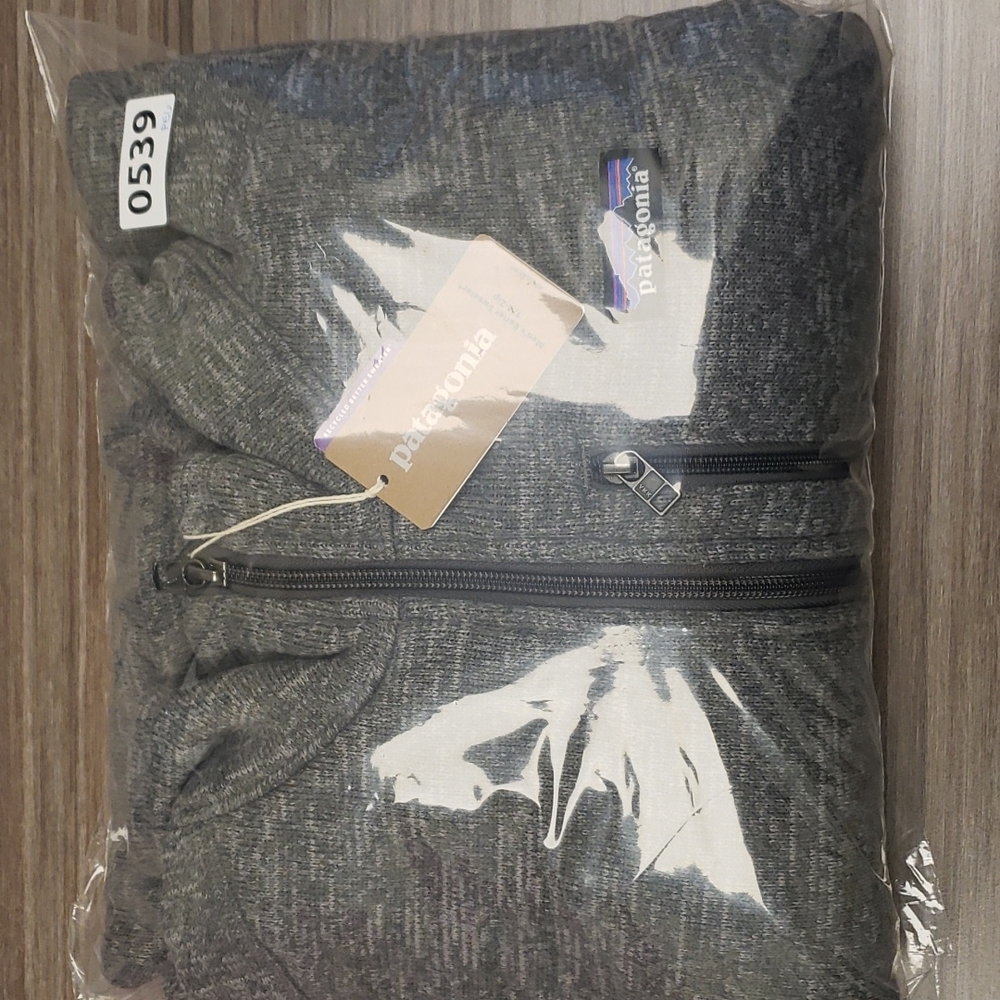 Patagonia Mens Better Sweater 1/4 Zip in Nickel - Picture 7 of 7